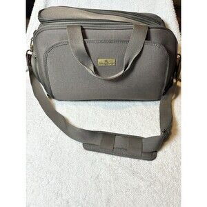 Tommy Bahama Essentials Travel Carry On Overnight Green Canvas Duffle Bag